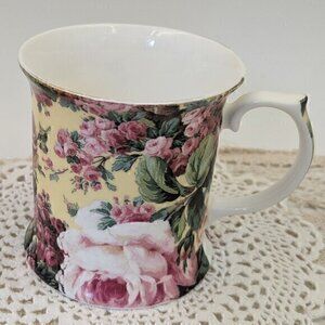Vintage Royale Garden English Staffordshire Roses Chintz Collection